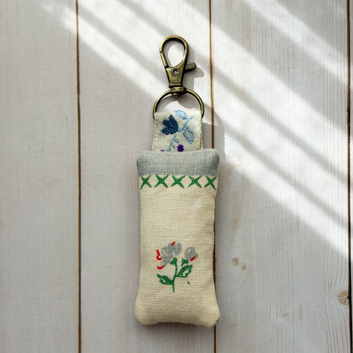 Vintage Cherry Cotton Lavender Sachet with Clip | Small | Choose Style