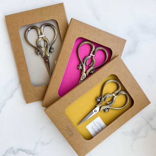 Elegant Star Scissor Snips for Sewing