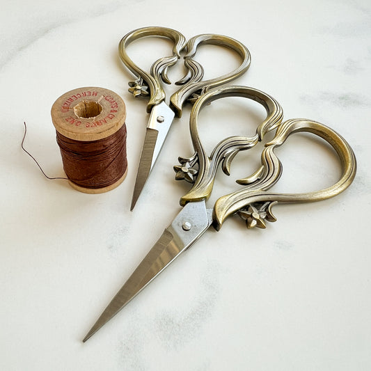 Elegant Star Scissor Snips for Sewing