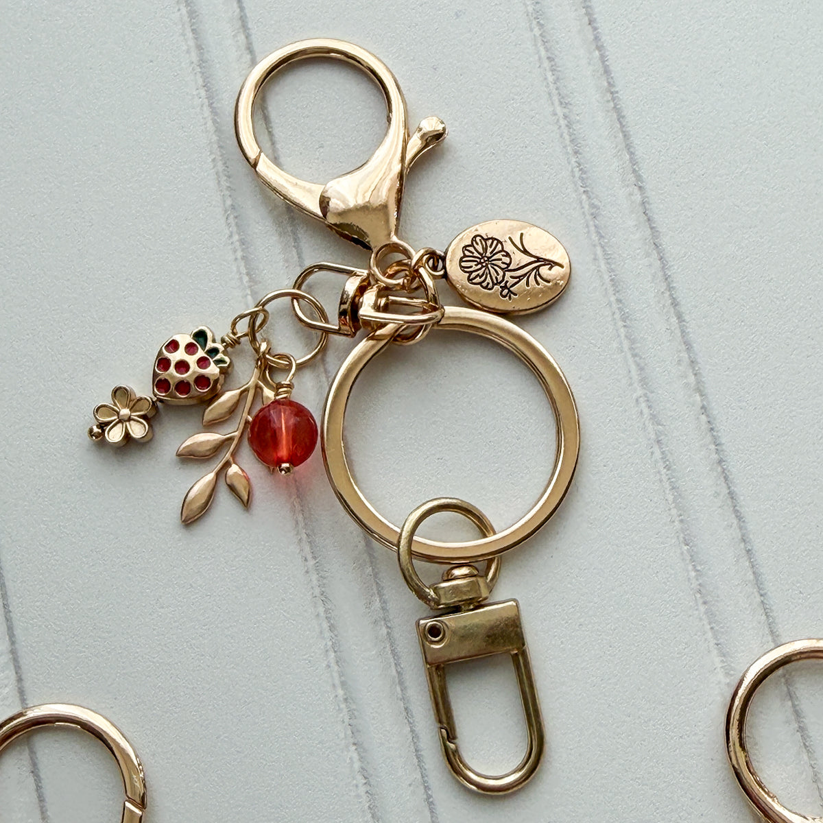 Charmed Clip-on Clip-off Clasps | Choose Strawberry or Raspberry