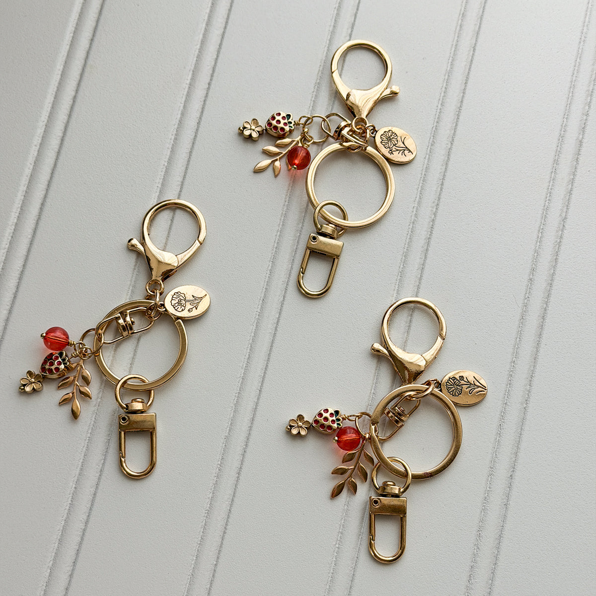 Charmed Clip-on Clip-off Clasps | Choose Strawberry or Raspberry