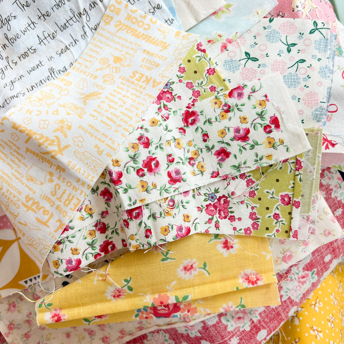 Super Surprise Scraps in a little Pink Box | Random Mix