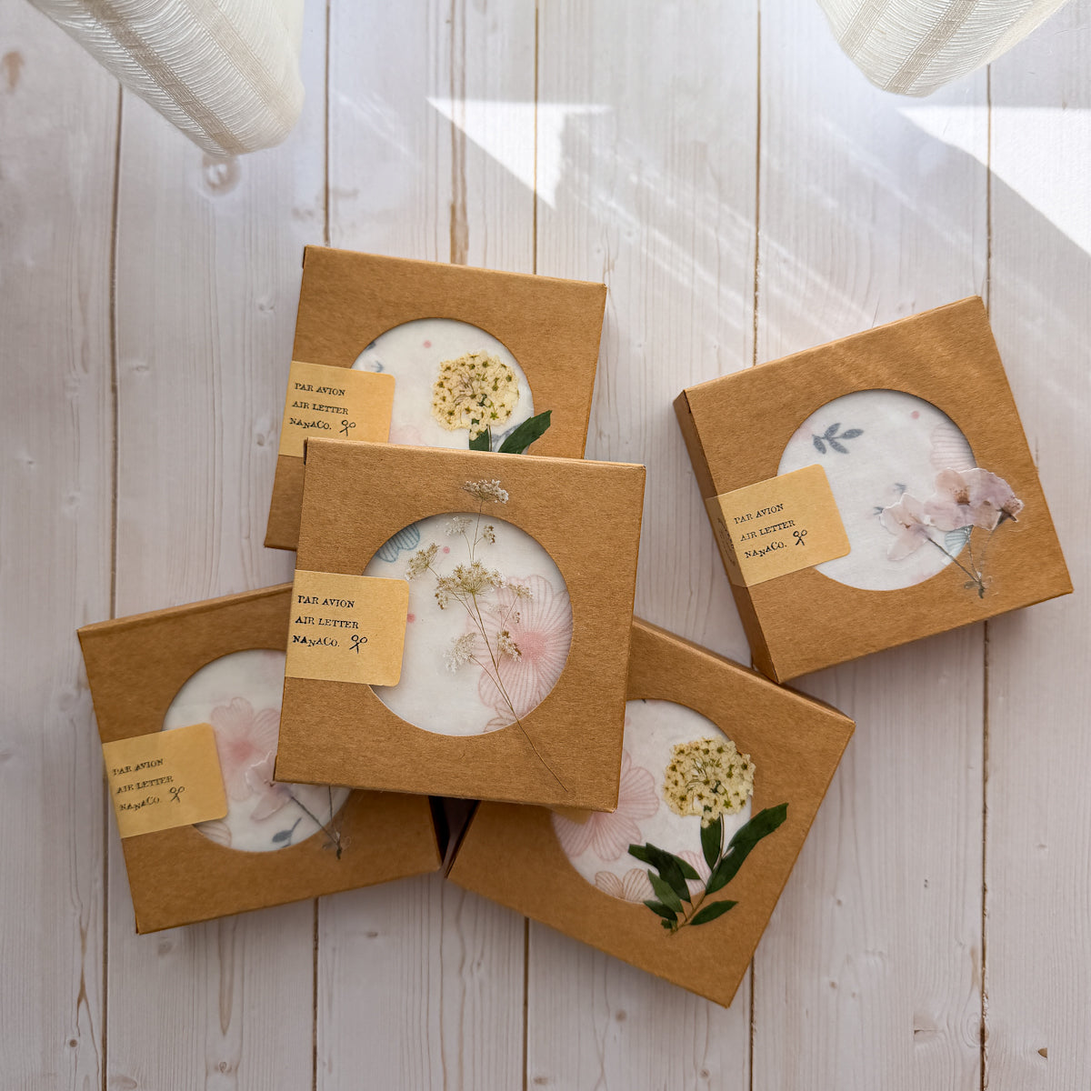 Mini Surprise Box of 2 1/2” squares Assorted Fabrics