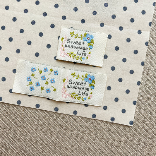 Sweet Handmade Life Woven folded labels | set of 3 labels