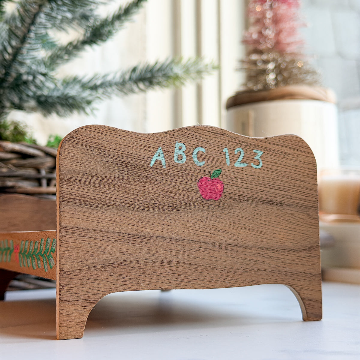 Three Bears Doll Bed and Bedding set