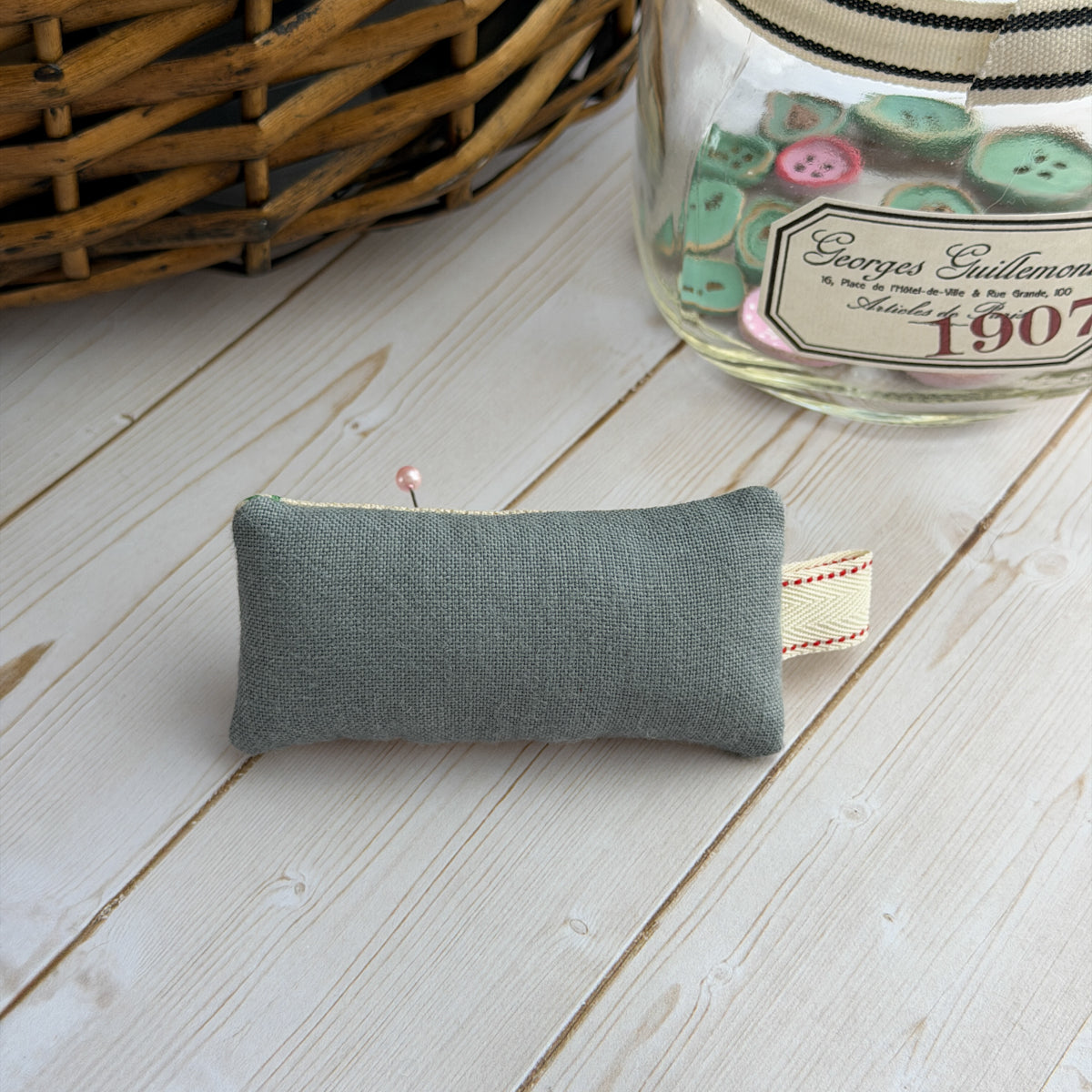 Vintage Floral Cotton Small Pincushion | Choose Style