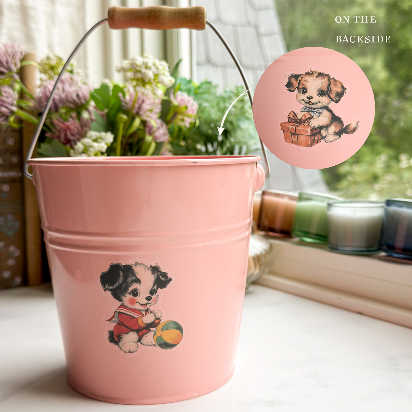 Vintage Look Mini Pails