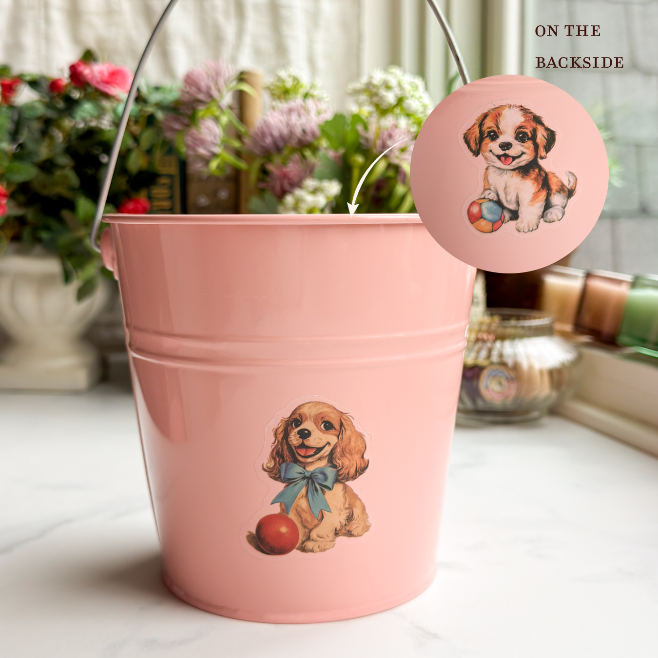 Vintage Look Mini Pails
