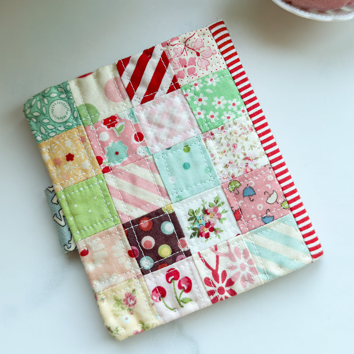 a-b-c- Elephant Patchwork Needle Book | No.2